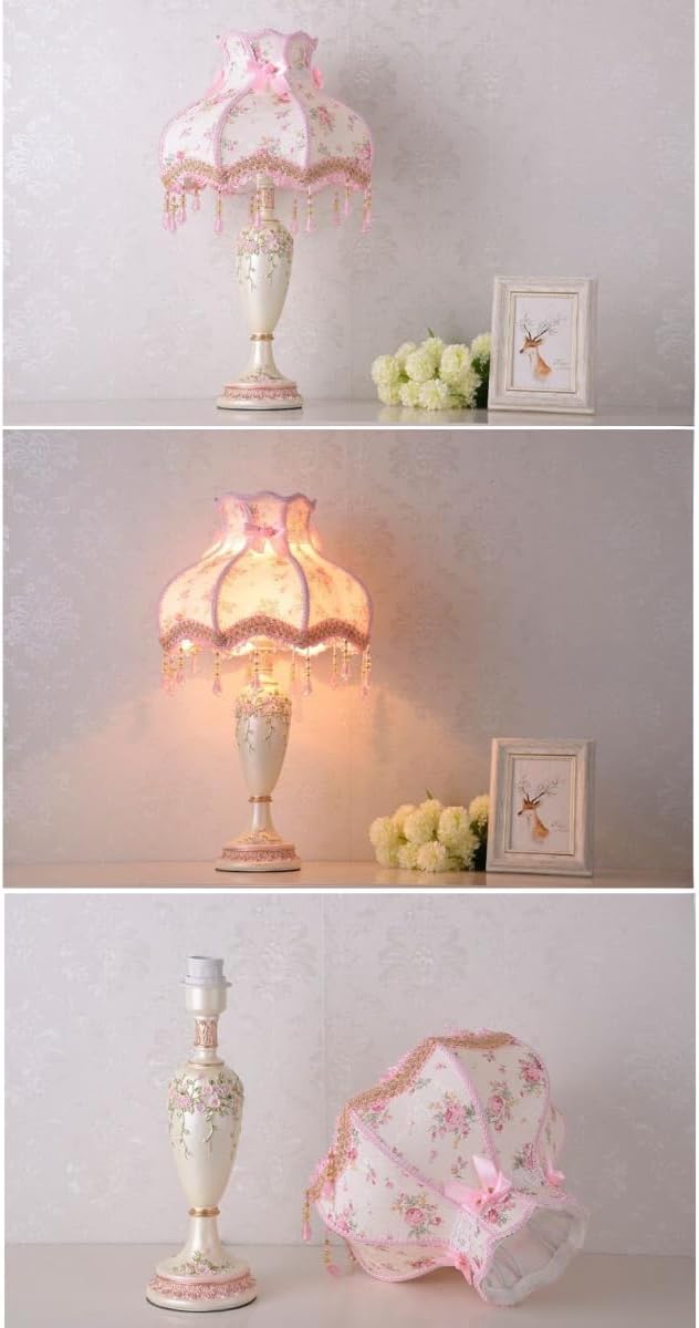 Ptomoto】ファブリックシェード 北欧風デスクライト モダン卓上ライト